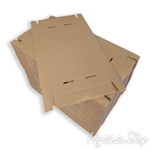 Street Food papírtálca barna - 26*16,5*3 cm 